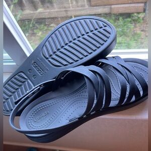 Platform Crocs Sandals